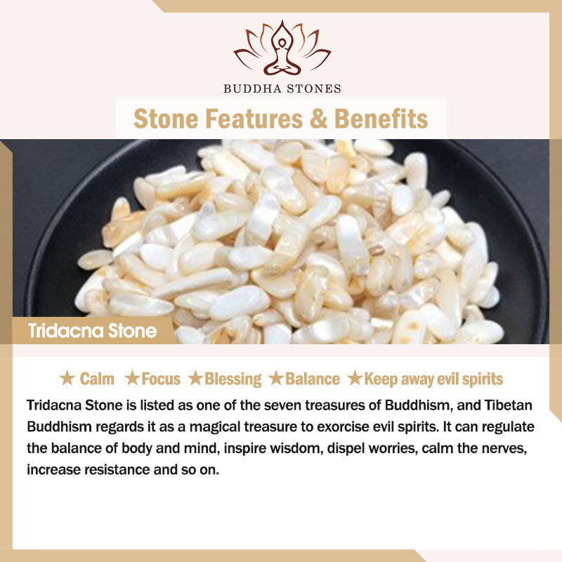 Buddha Stones Tridacna Stone Cat Head Jade Bead Blessing Ring - image 7