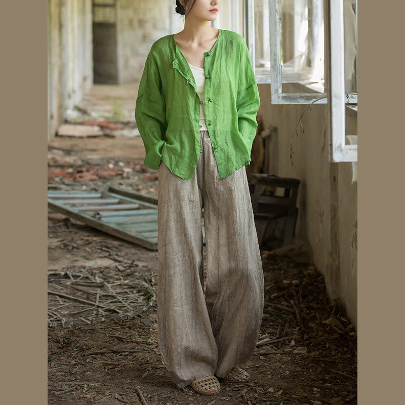 Buddha Stones Retro Tie Dye Harem Pants Casual Women's Yoga Pants With Pockets - image 14