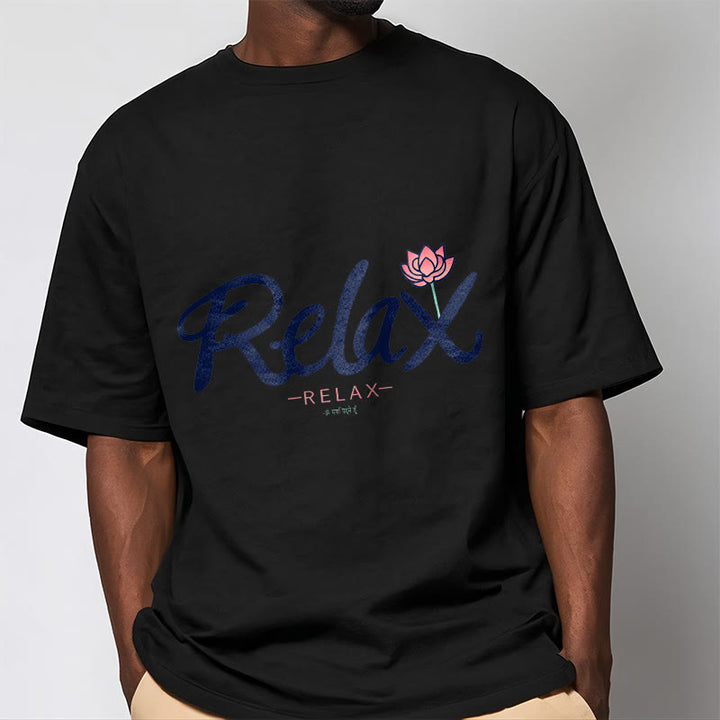 Buddha Stones RELAX Lotus Tee T-shirt - image 6