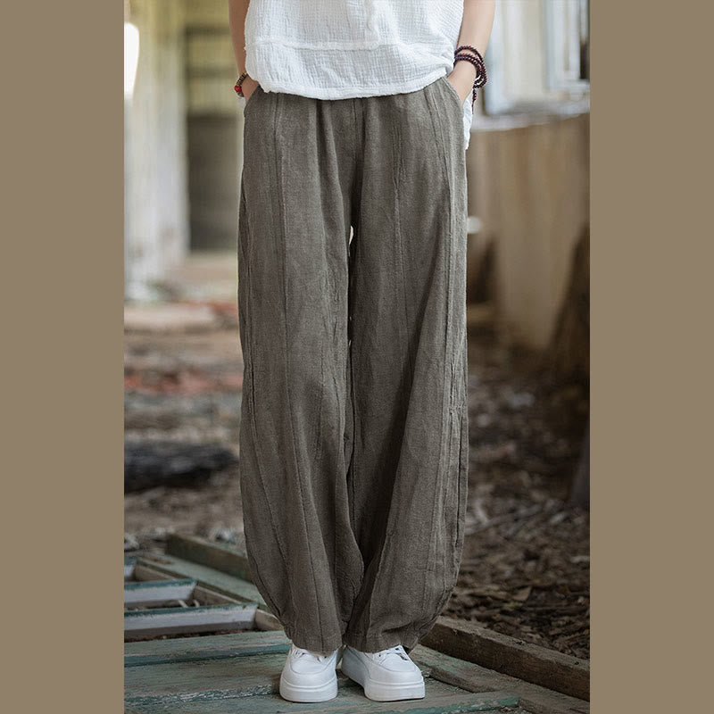 Buddha Stones Retro Tie Dye Harem Pants Casual Women's Yoga Pants With Pockets - image 17