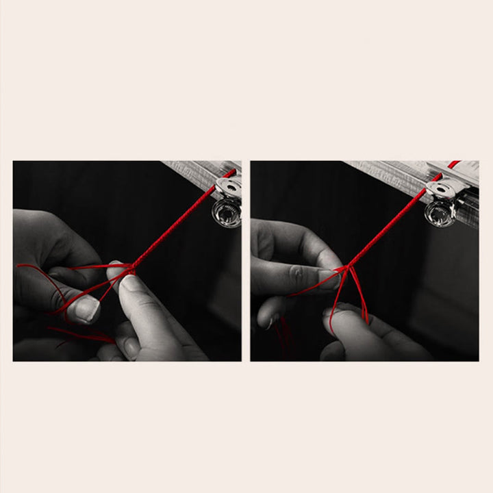 Buddha Stones 999 Sterling Silver Year of the Snake Handmade Copper Coin Protection Braided Bracelet - image 20