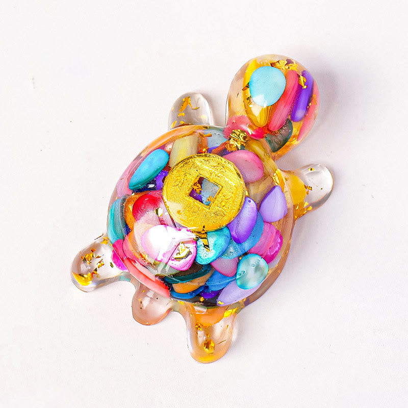 Buddha Stones Small Various Crystal Green Aventurine Amethyst Turtle Copper Coins Luck Home Decoration