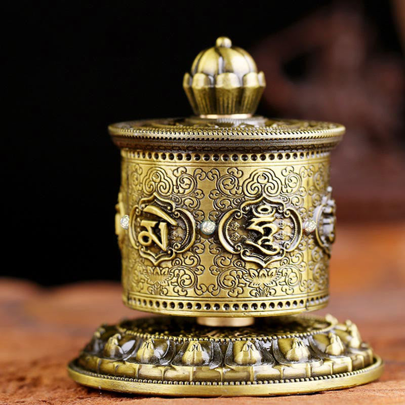 Tibetan Blessing Prayer Wheel Car Decoration