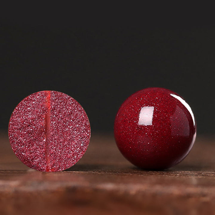 Buddha Stones Gourd Pearl Cinnabar Blessing Beads Bracelet - image 17