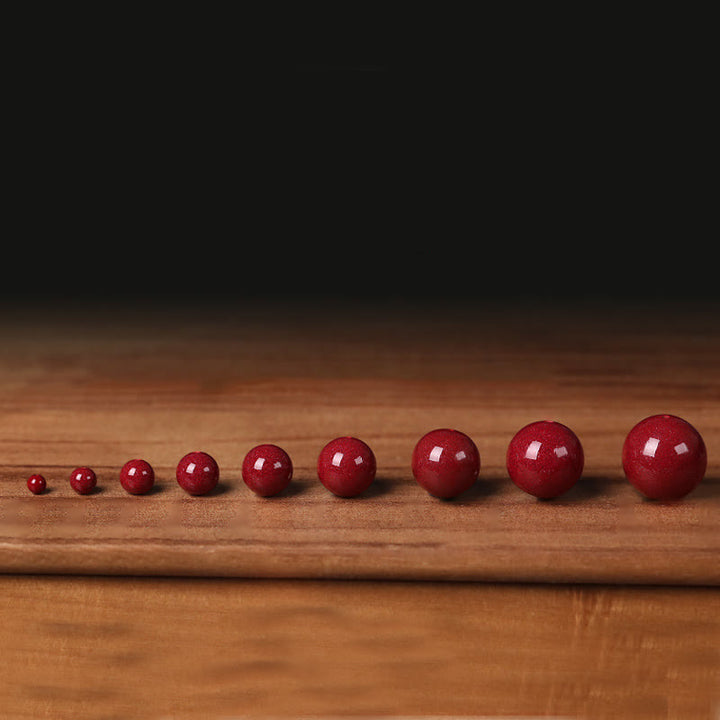 Buddha Stones Gourd Pearl Cinnabar Blessing Beads Bracelet - image 19