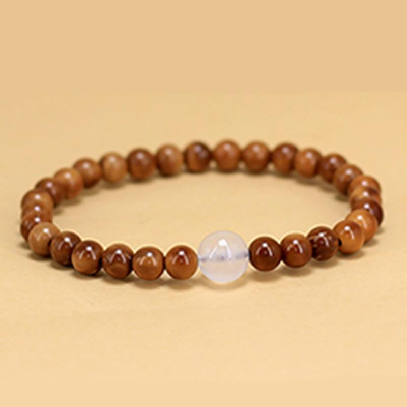 Buddha Stones Kuka Seed Agate Stone Luck Bracelet - image 5