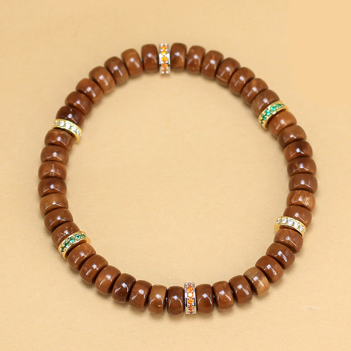 Buddha Stones Kuka Seed Protection Luck Bracelet - image 2
