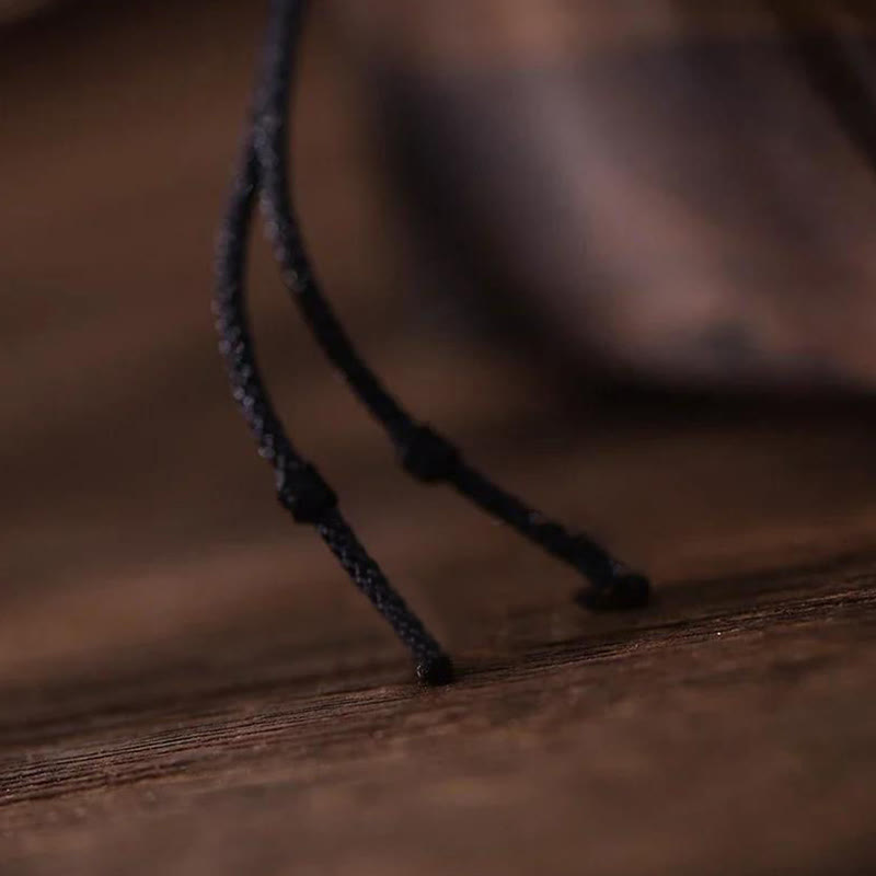 Buddha Stones Making A Fortune Chinese Character Copper Coin Wealth Necklace Pendant - image 8