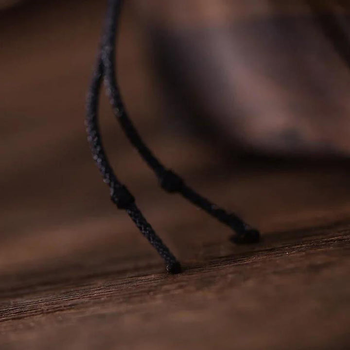 Buddha Stones Making A Fortune Chinese Character Copper Coin Wealth Necklace Pendant - image 8