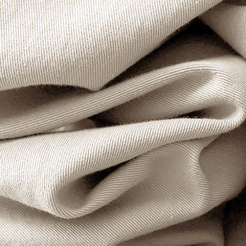 Buddha Stones Commute Long Sleeve Pure Color Button Design Lapel Cotton Midi Dress - image 7