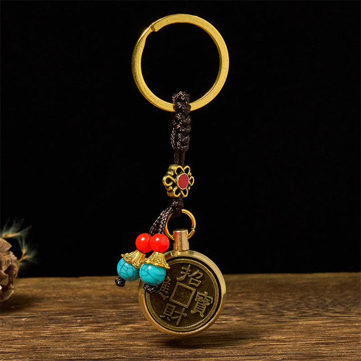 Buddha Stones "Hoping You Success and Good Luck" Year of the Horse Key Chain Includes Gift Message Card - image 3