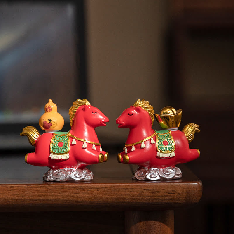 Buddha Stones Chinese Zodiac Year Of The Horse Fu Character Prosperity Home Decoration - image 22