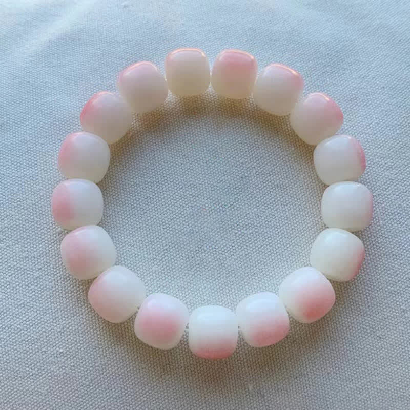 Buddha Stones Natural Bodhi Seed Lovely Paw Lucky Cat Paw Peace Bracelet - Bead - image 12