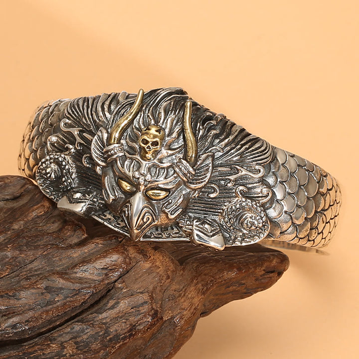 Tibetan Garuda Bird Wisdom Protection Bracelet Bangle - image 8