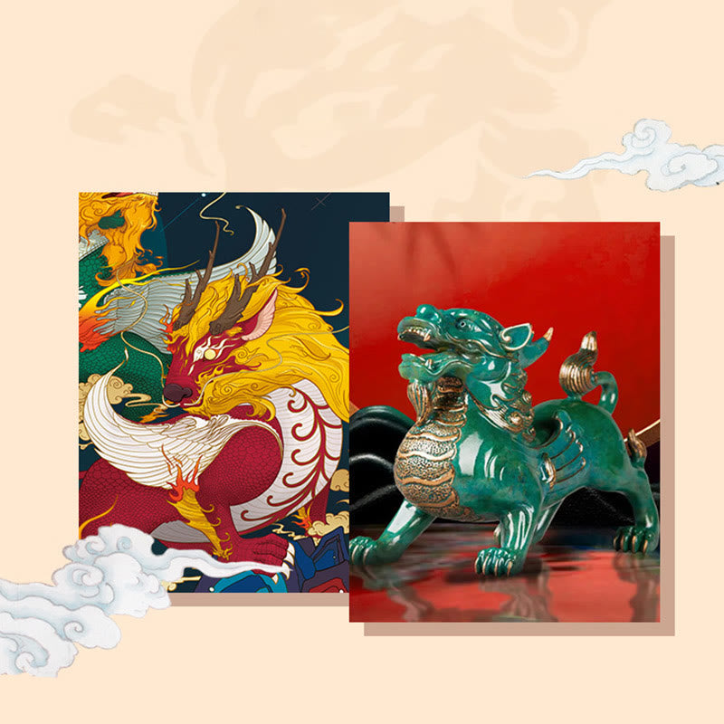 Buddha Stones Handmade Natural Jade PiXiu Luck Prosperity Braided String Bracelet - image 13