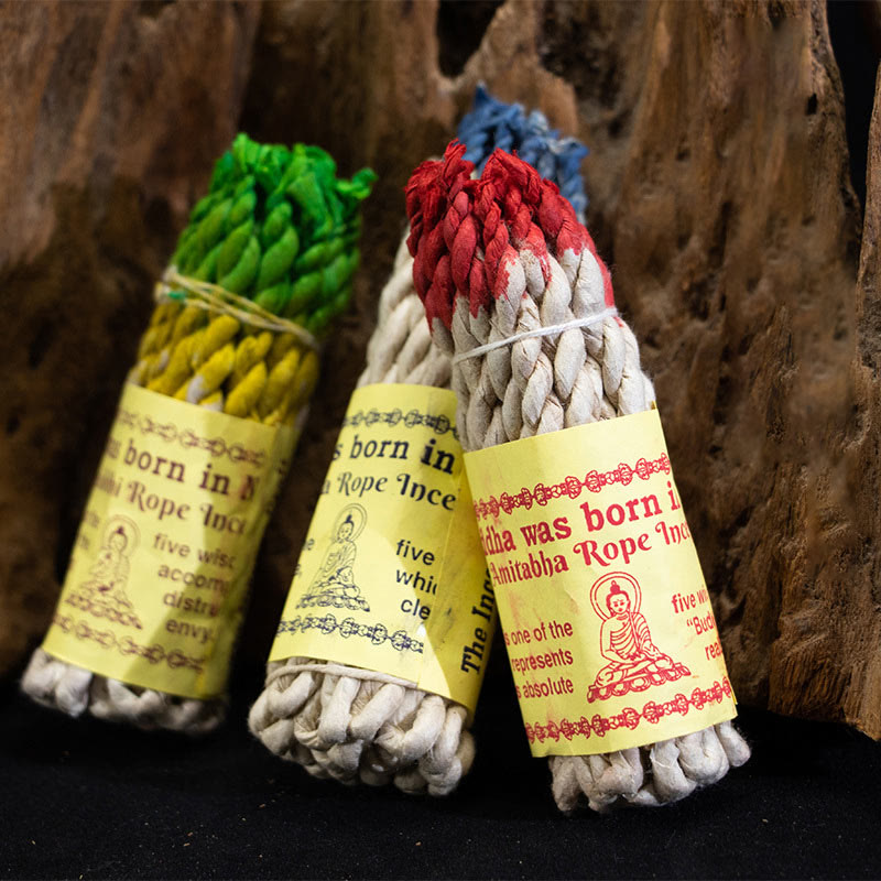Nepal Rope Incense Purify Healing Meditation Incense - image 0