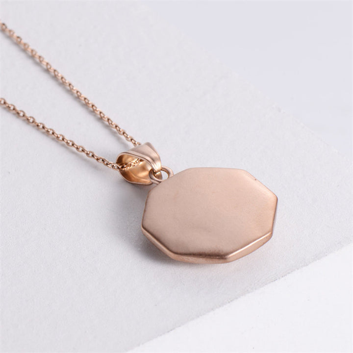 Bagua Yin Yang Titanium Steel Balance Necklace Chain Pendant - image 12