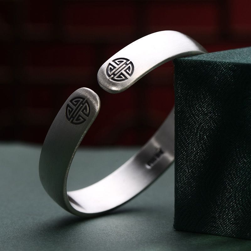 Buddha Stones Feng Shui Five Emperor Coins Peanut Wealth Bracelet Bangle - image 4