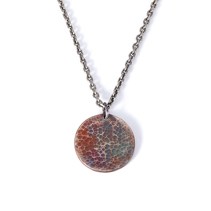 Buddha Stones 990 Sterling Silver Yin Yang Water and Fire Balance Necklace Pendant - image 5