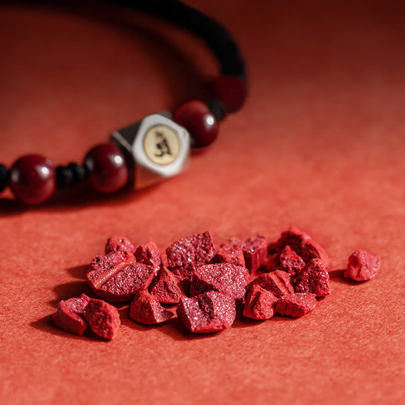 Buddha Stones 925 Sterling Silver Chinese Zodiac Natal Buddha Cinnabar Calm Bracelet - image 28