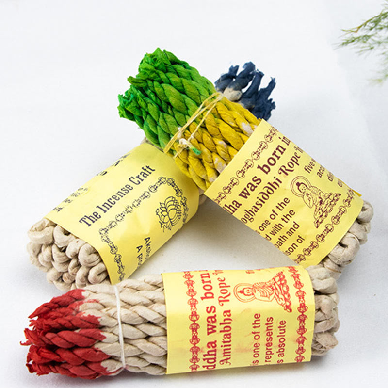 Nepal Rope Incense Purify Healing Meditation Incense - image 11