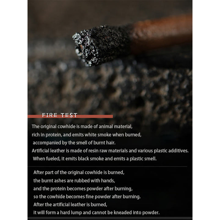 Buddha Stones Retro Leather Luck Healing Copper Magnetic Buckle Bracelet - image 15