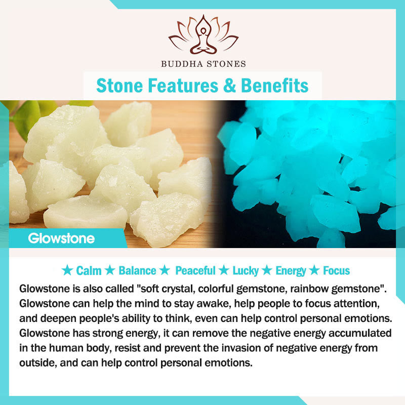 Buddha Stones 2Pcs Mini Cute Cat Glowstone Luminous Lucky Cat Energy Decoration - image 12