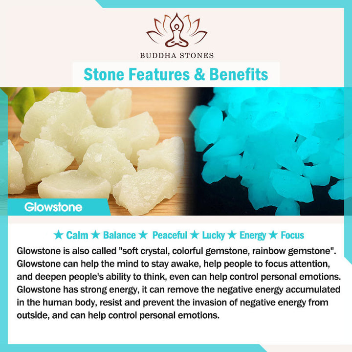 Buddha Stones 2Pcs Mini Cute Cat Glowstone Luminous Lucky Cat Energy Decoration - image 12