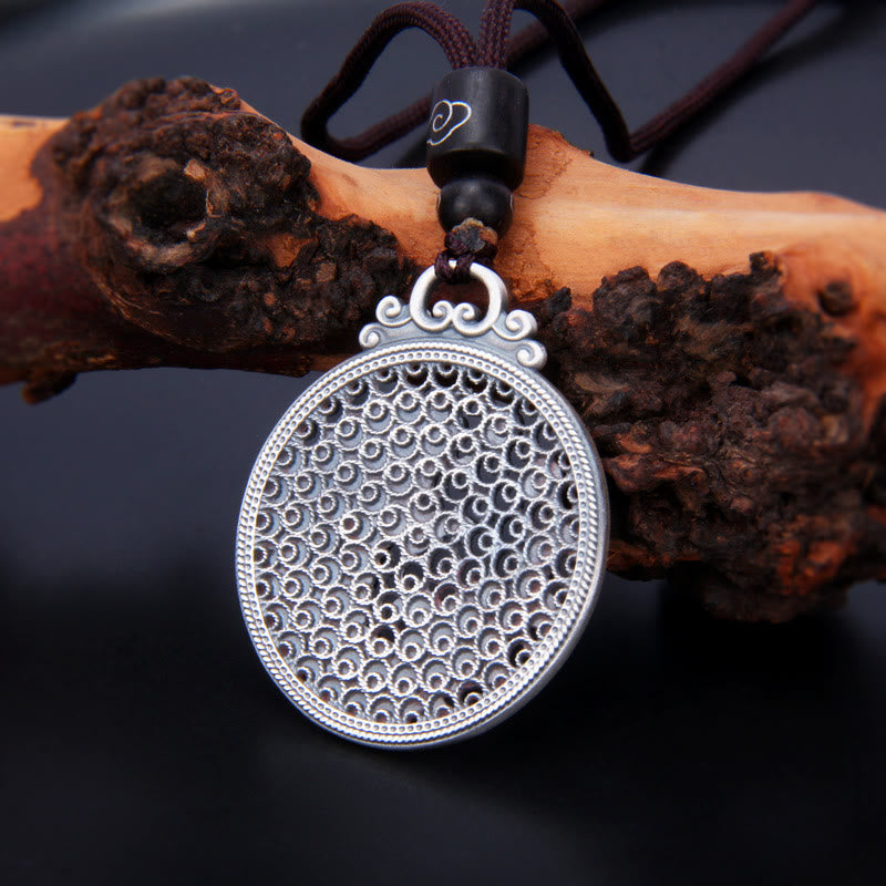 Buddha Stones 999 Sterling Silver Luck Koi Fish Success Prosperity Necklace Pendant - image 3