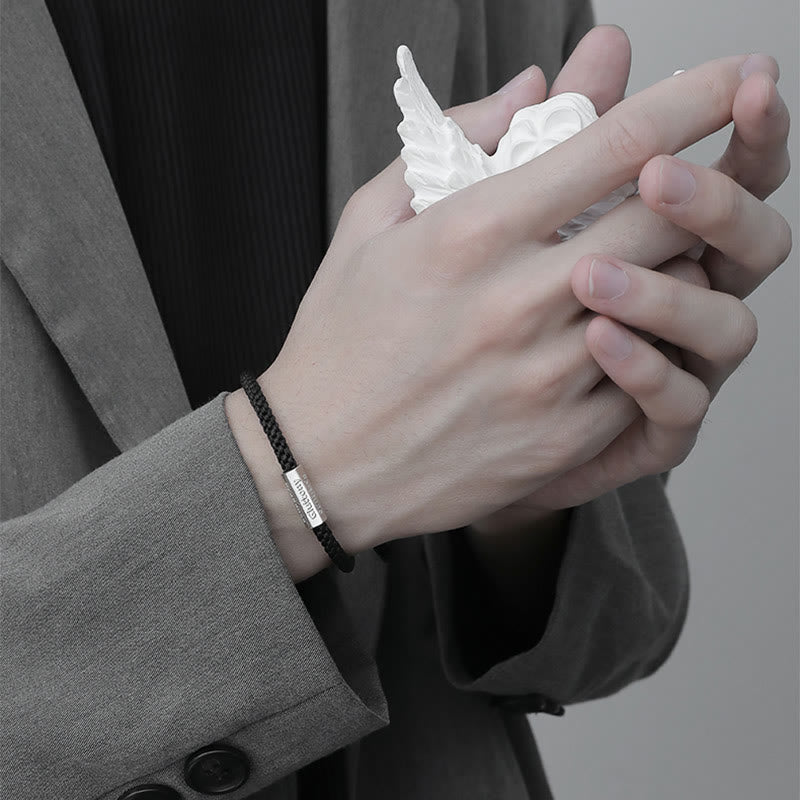 Seven Deadly Sins Seven Virtues Braided String Bracelet