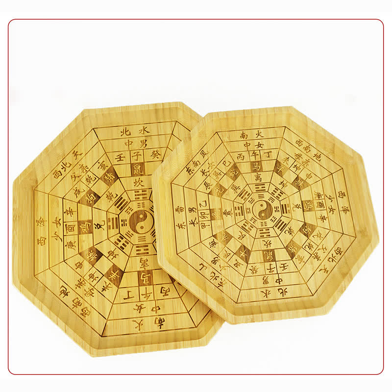 Feng Shui Bamboo Bagua Map Harmony Energy Map