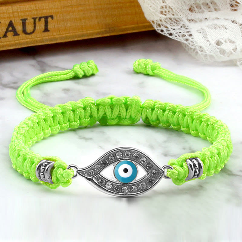 Buddha Stones Evil Eye Keep Away Evil Spirits String Bracelet