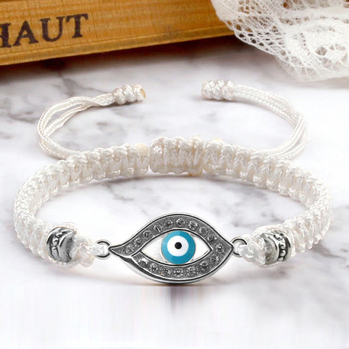 Buddha Stones Evil Eye Keep Away Evil Spirits String Bracelet