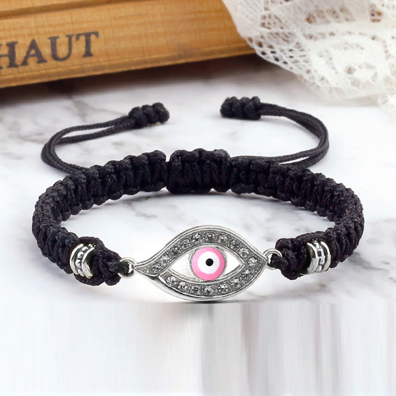 Buddha Stones Evil Eye Keep Away Evil Spirits String Bracelet