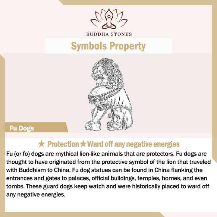 Buddha Stones Lion Fu Foo Dogs Elephant Ward Off Evil Blessing Home Decoration - image 11