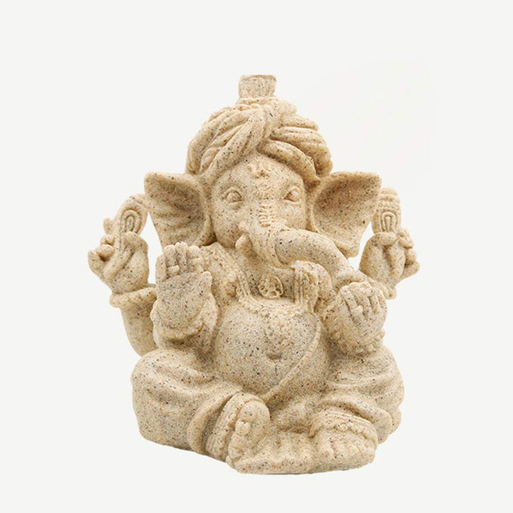 Ganesh Ganpati Elephant Statue Blessing Protection Home Decoration - 16*14*16cm - image 0