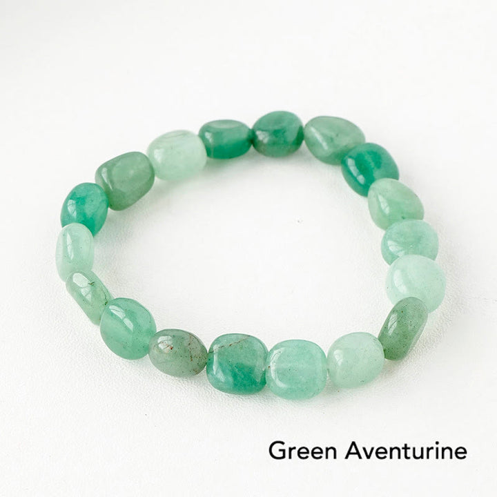 Natural Irregular Shape Crystal Stone Spiritual Awareness Bracelet