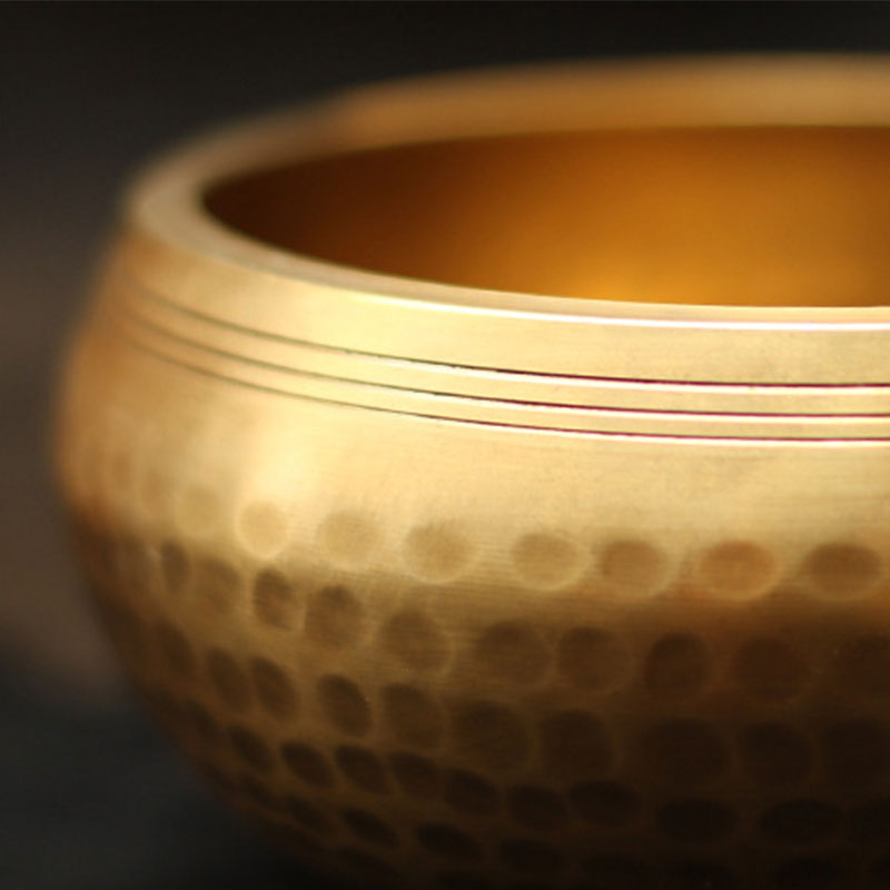 Buddha Stones Tibetan Sound Bowl Handcrafted for Relaxation and Mindfulness Meditation Singing Bowl Set - image 6