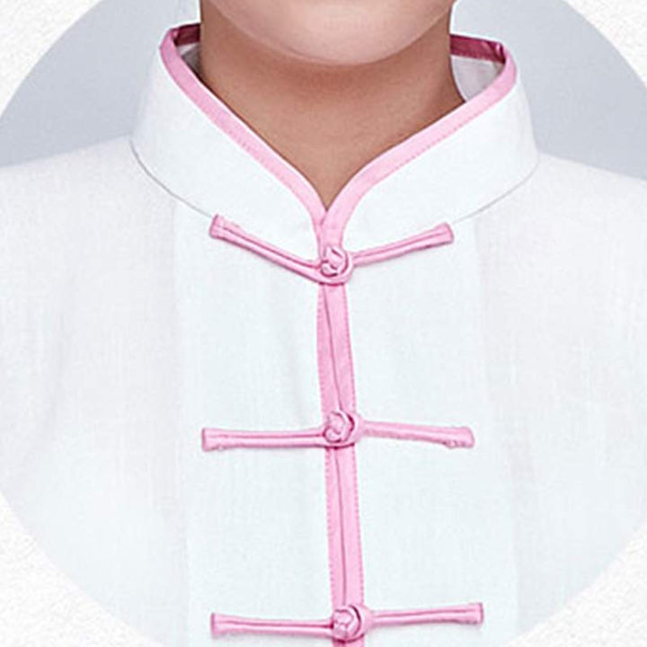 Buddha Stones Meditation Zen Prayer Spiritual Tai Chi Qigong Practice Unisex Embroidery Clothing Set - image 15