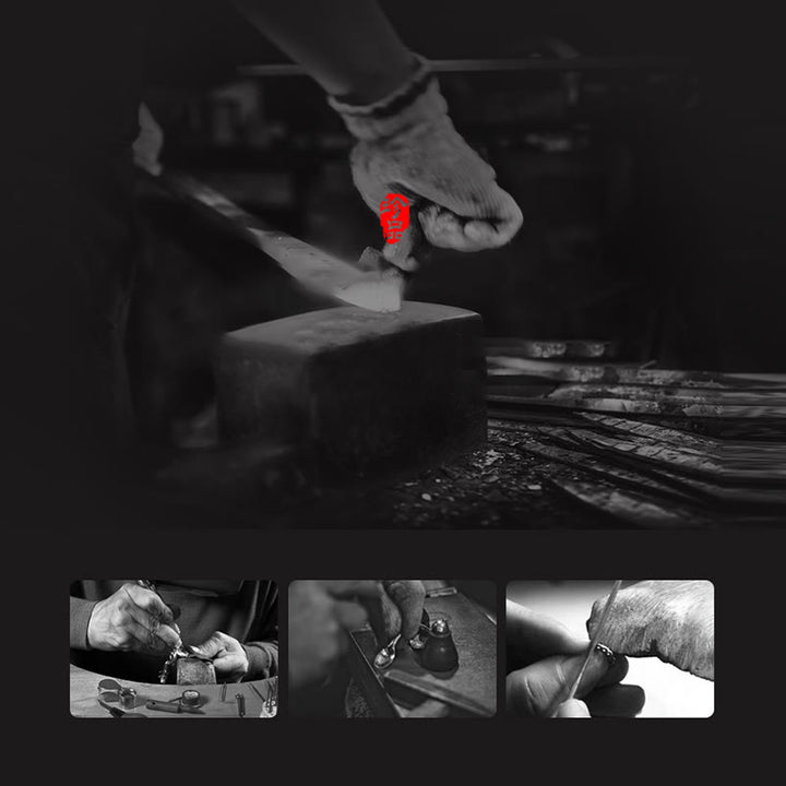 Buddha Stones 925 Sterling Silver Om Mani Padme Hum Carved Design Creativity Metal Bracelet - image 17