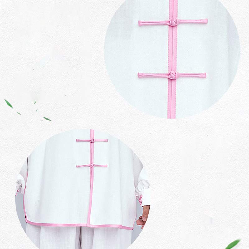 Buddha Stones Meditation Zen Prayer Spiritual Tai Chi Qigong Practice Unisex Embroidery Clothing Set - image 18