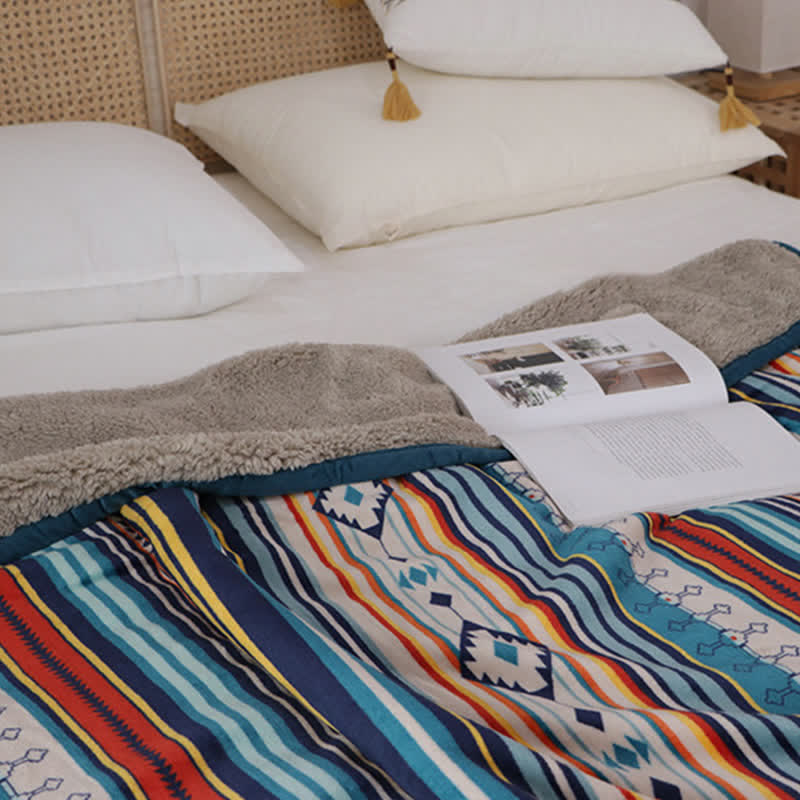 Geometric Warm Soft Bed Throw Blanket - image 19