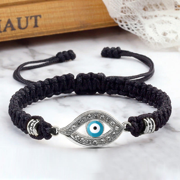 Buddha Stones Evil Eye Keep Away Evil Spirits String Bracelet