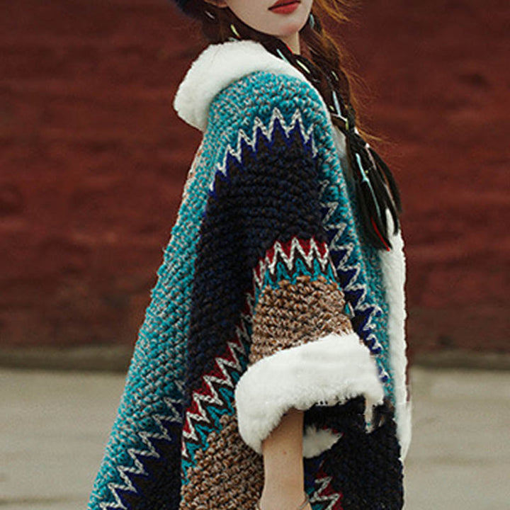 Buddha Stones Tibetan Multicolored Striped Shawl Winter Cozy Travel Scarf Wrap - image 28