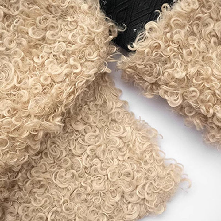 Buddha Stones Tibetan Clothing Lhasa Fleece Lined Top Winter Women Clothing - image 6