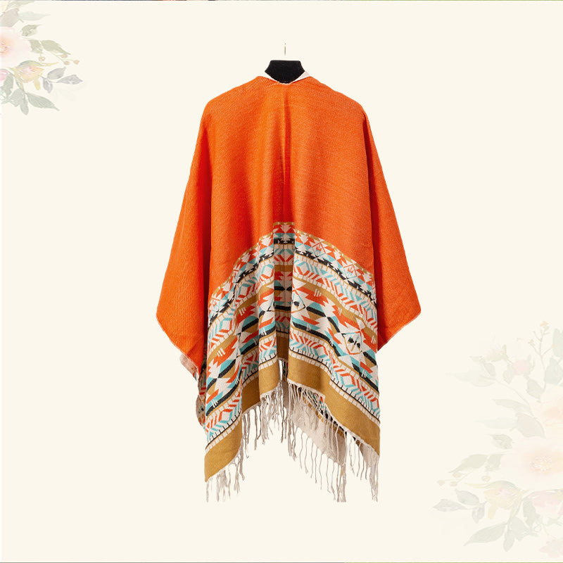 Buddha Stones Tibetan Shawl Colorful Geometry Winter Cozy Travel Scarf Wrap - image 41