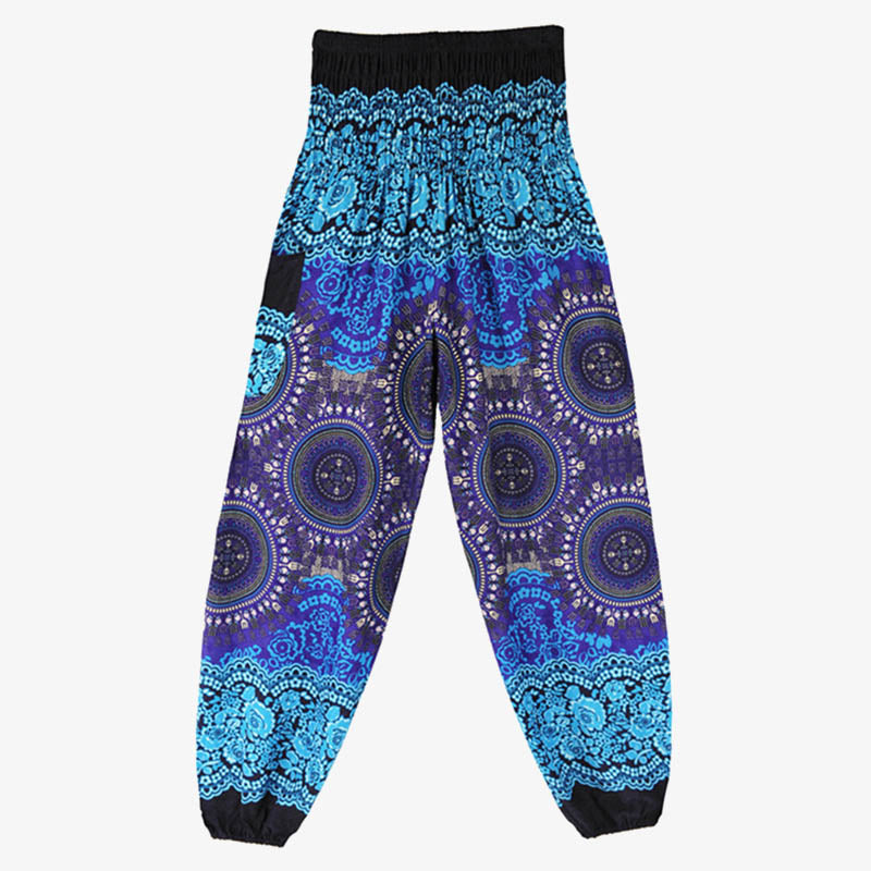 Buddha Stones Boho Loose Harem Trousers Women's Yoga Pants - image 16