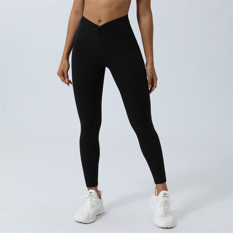 Buddha Stones Women Workout Long Sleeve Crisscross Backless Top Tee Leggings Sports Fitness Yoga Outfit - Pants - Black - US8-10，UK/AU12-14，EU40-42 (XL) - image 45