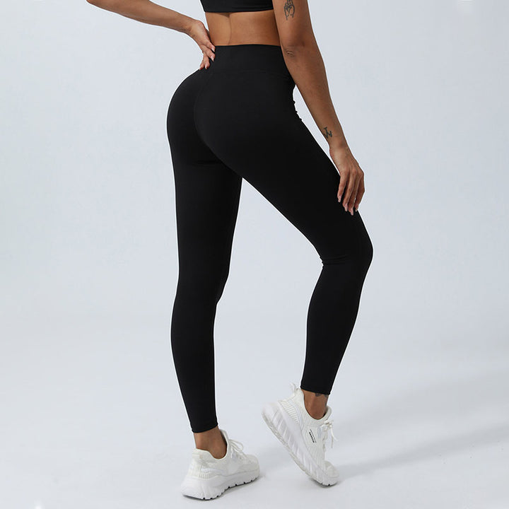 Buddha Stones Women Workout Long Sleeve Crisscross Backless Top Tee Leggings Sports Fitness Yoga Outfit - image 46