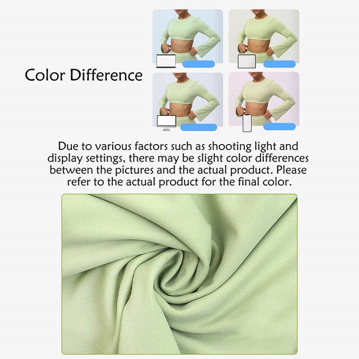 Buddha Stones Long Sleeve Backless Strap Top Bra Flare Pants Fitness Yoga Outfit - image 17